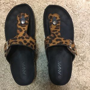 Cheetah print Sandals
